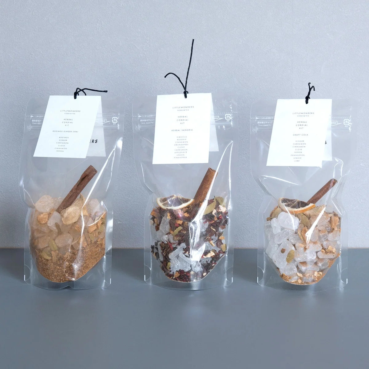 HERBAL CORDIAL KIT(詰め替え用)WINTER / ROOIBOS GINGER CHAI