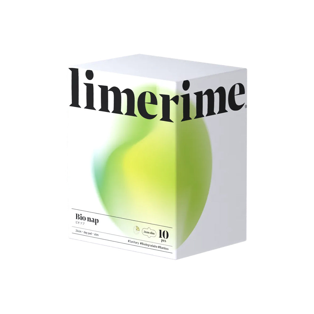 limerime. 昼用 24cm 10枚入 バンブーサニタリーパッド ビオ ナプ