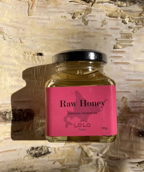 LOLO Higashikawa Raw Honey　90g  220g / (非加熱のハチミツ）