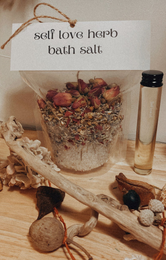 Lunar herbs  Self Love Herb Bath Salt