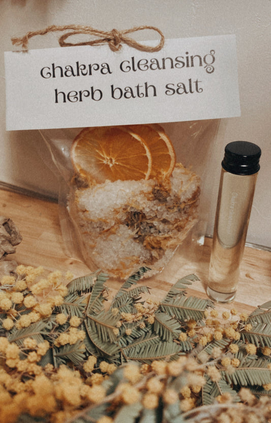 lunar herbs  energy(chakra) cleansing Bath Salt