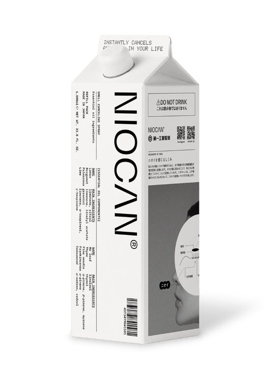 NIOCAN    SMELL CANCELING SPRAY 詰替え用紙パック1000ml