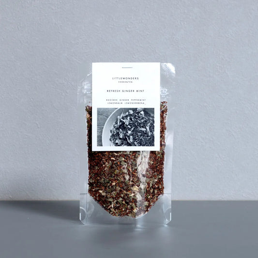 LITTLE WONDERS HERBS&TEA.   REFRESH GINGER MINT