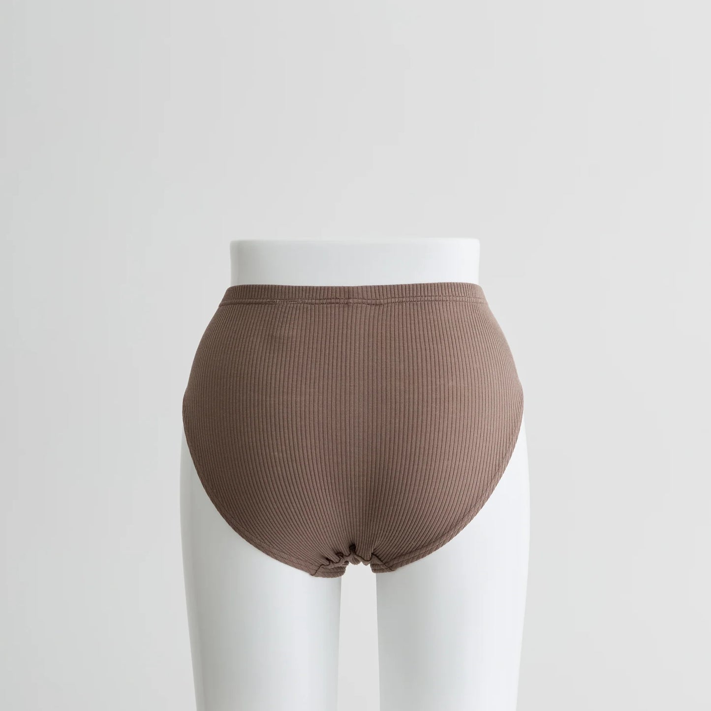 MUUGI  コットンシルクリブ レギュラーショーツ
