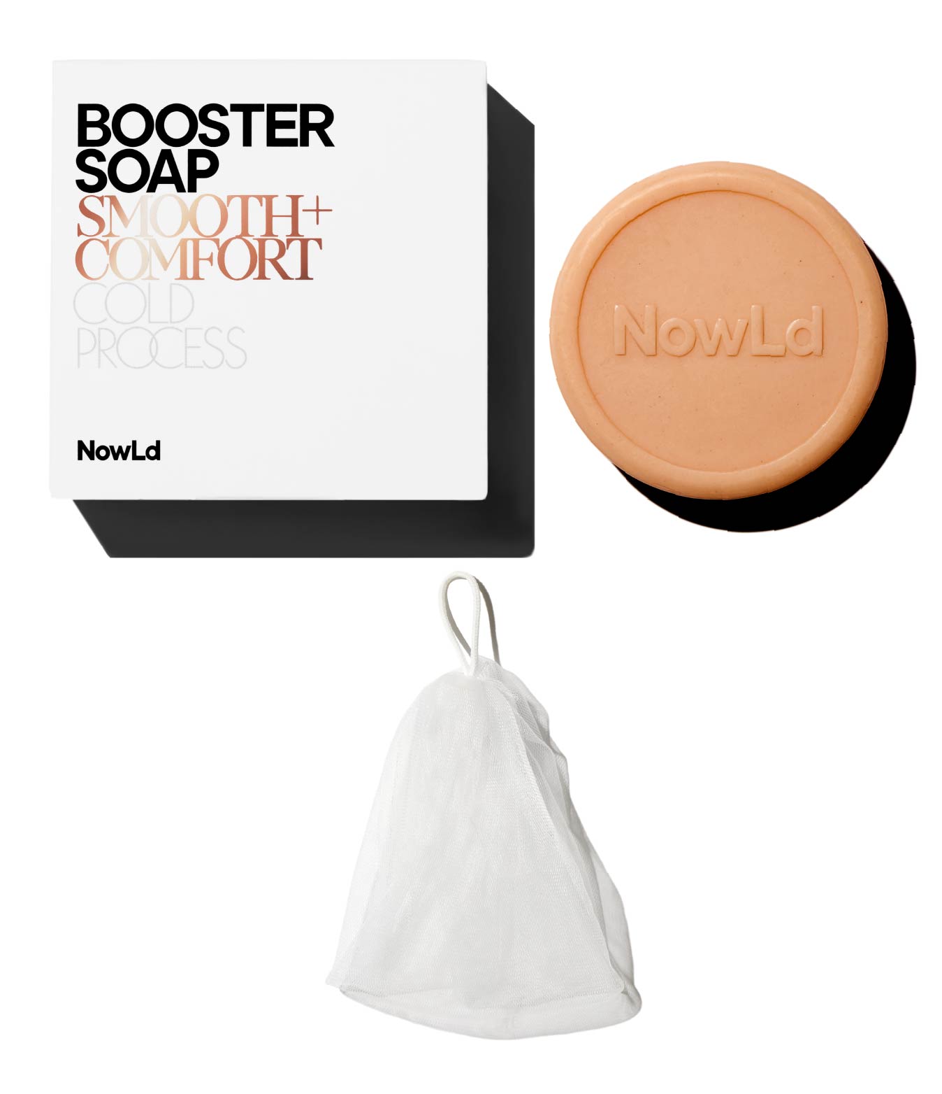 NowLd  BOOSTER SOAP SMOOTH+COMFORT ブースターソープ（美容液石けん）