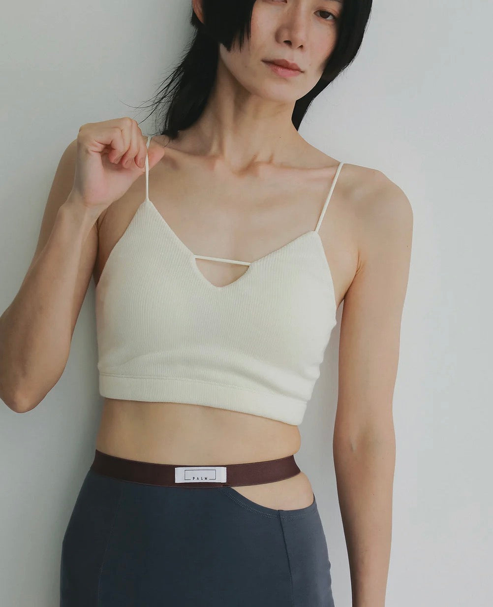 PALM   FRONT DESIGN BRA TOP