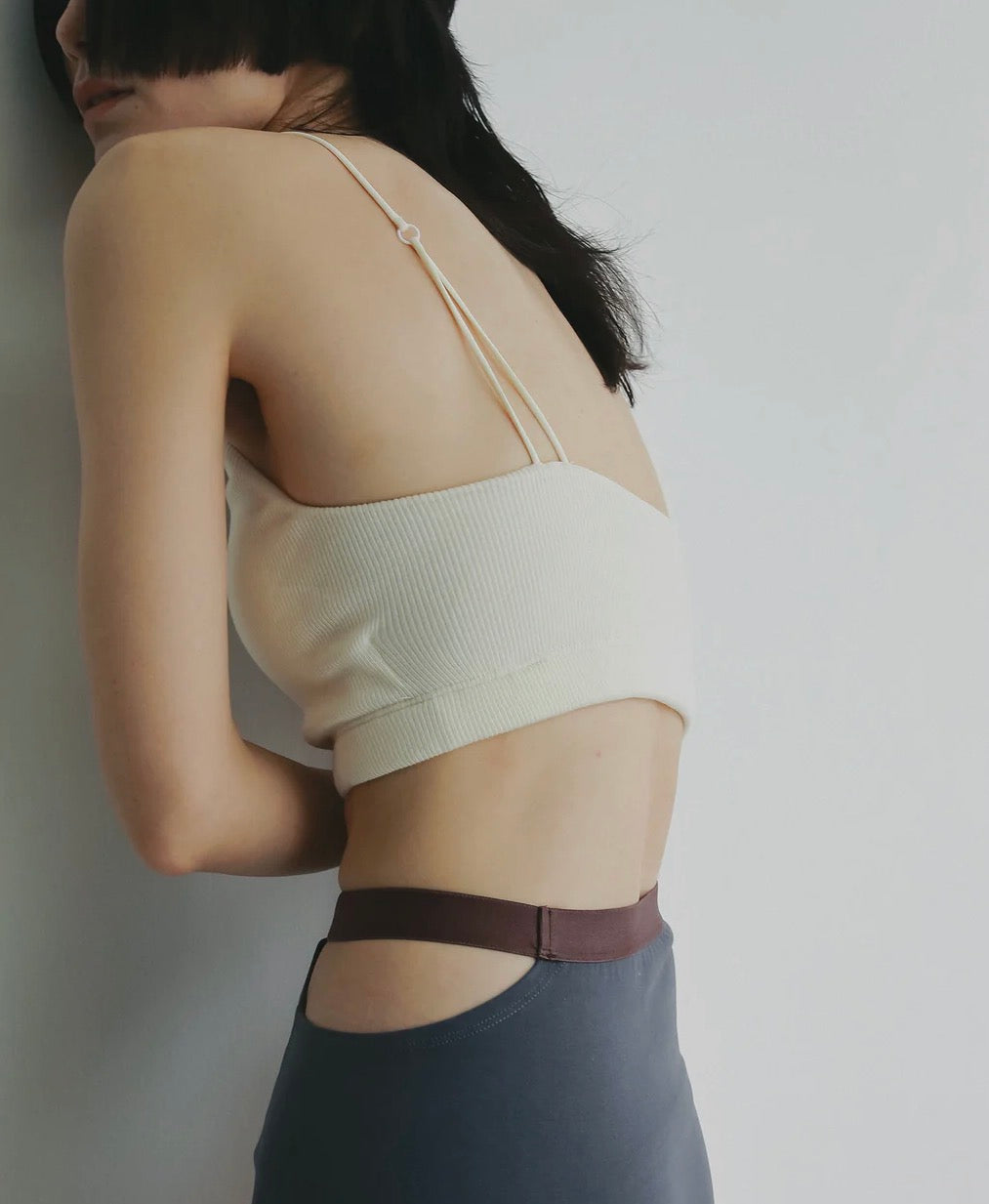 PALM   FRONT DESIGN BRA TOP