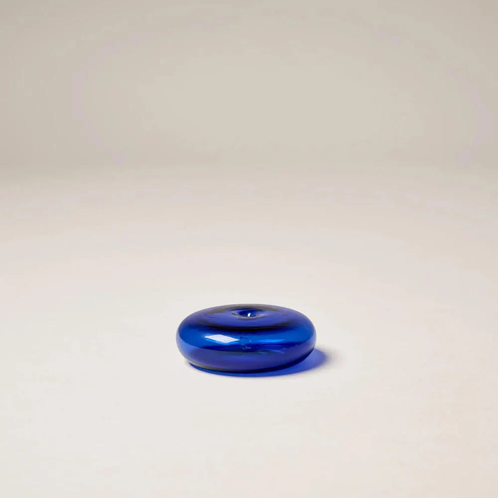GENTLE HABITS　glass holder  インセンスホルダー　コバルト