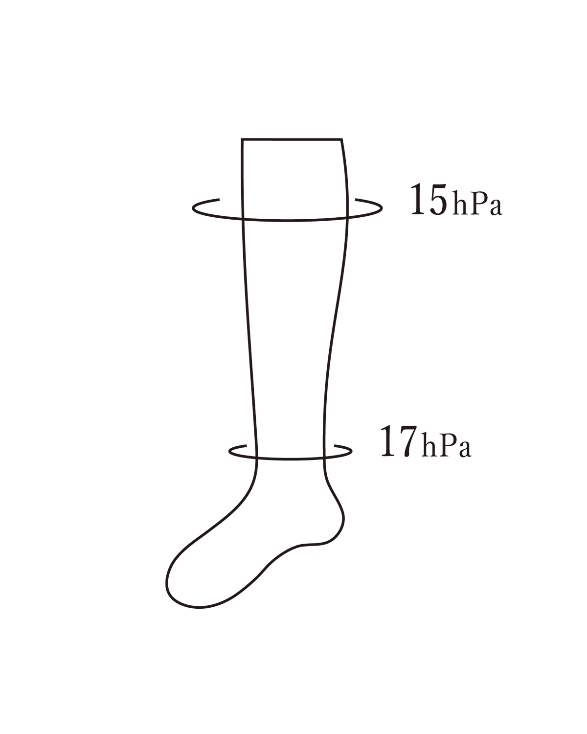 TREAT ME RIGHT  COTTON COMPRESSION SOCKS
