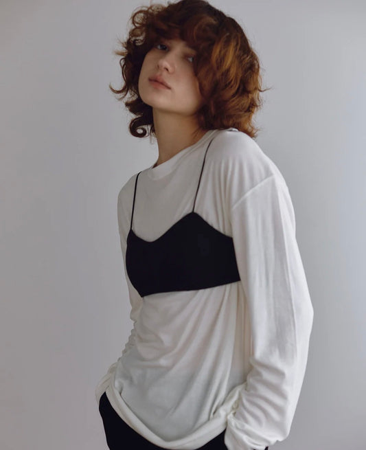 PALM   SHEER LONG T-SHIRT
