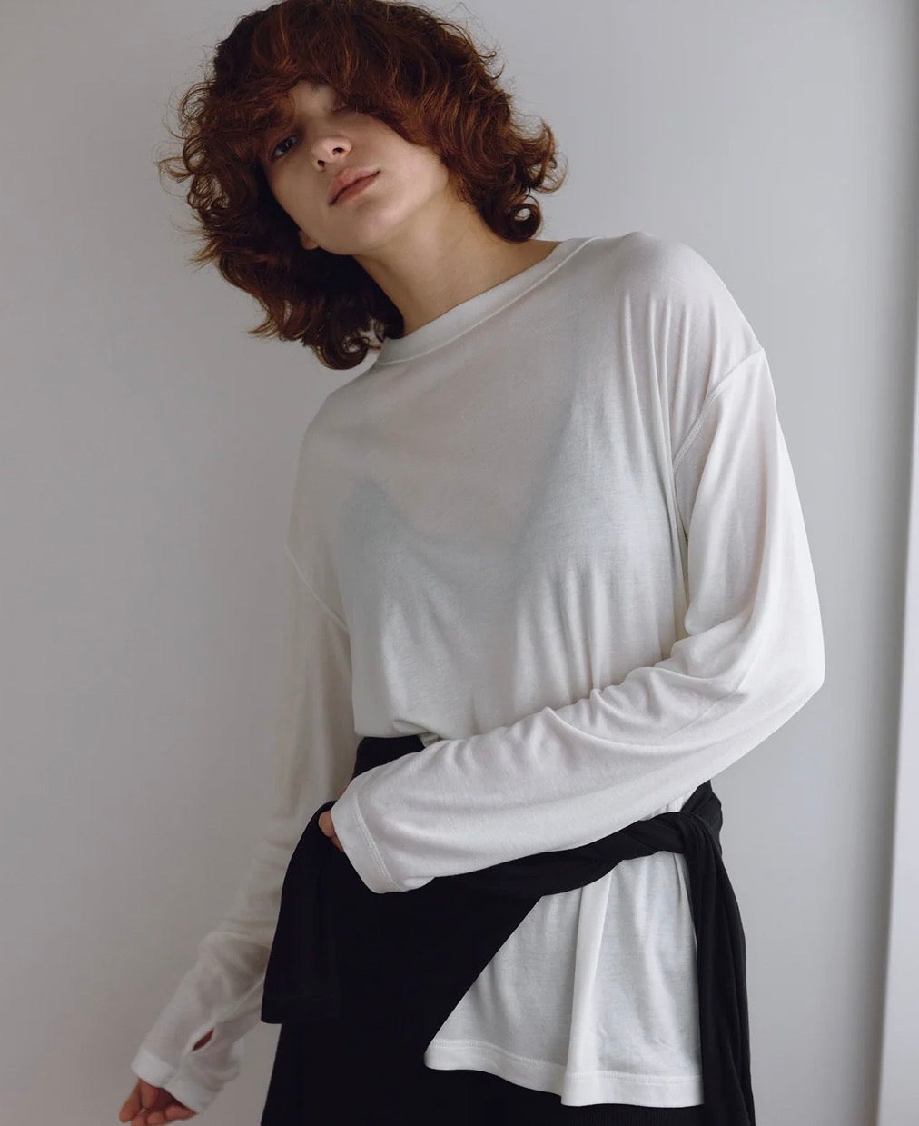 PALM   SHEER LONG T-SHIRT