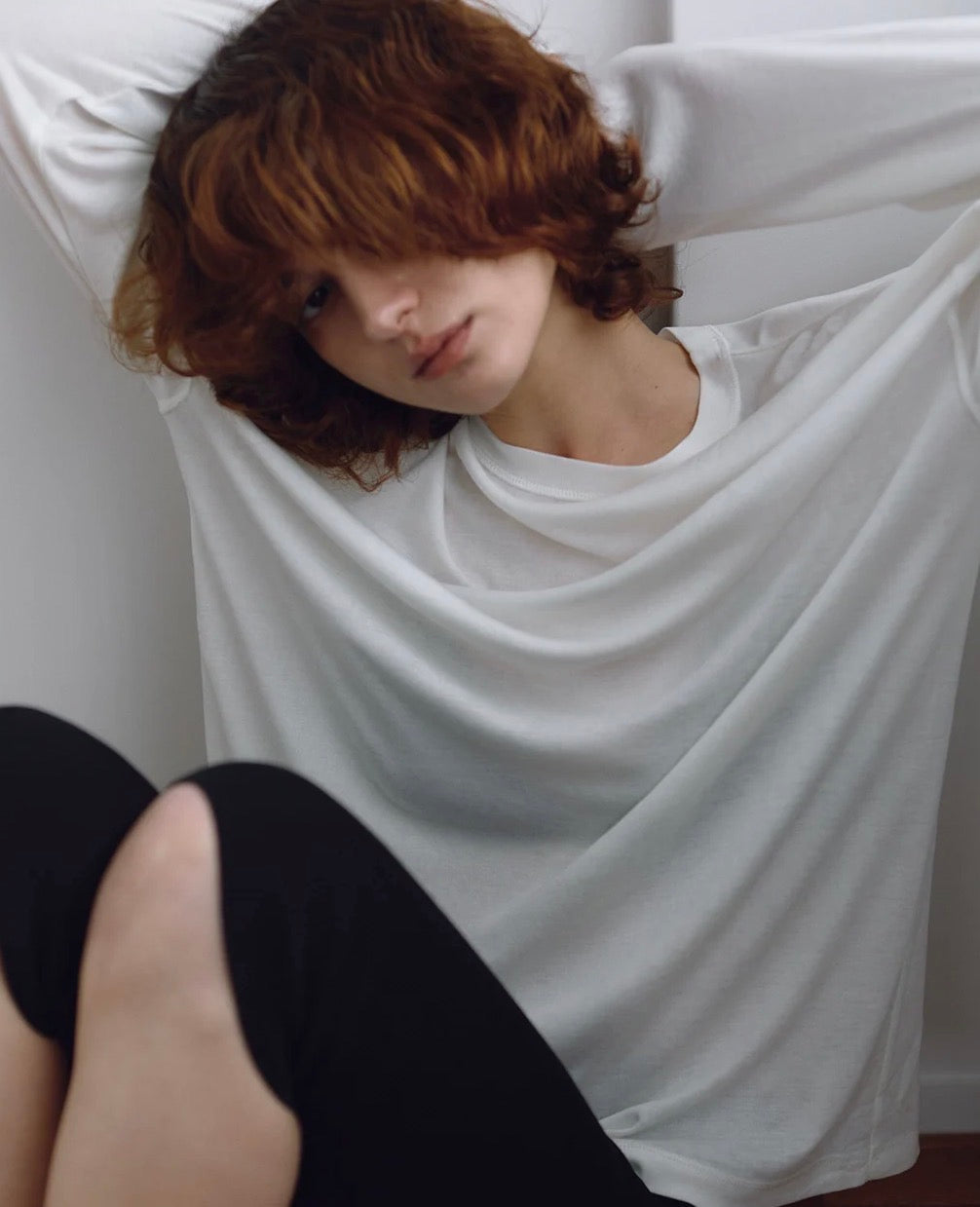 PALM   SHEER LONG T-SHIRT